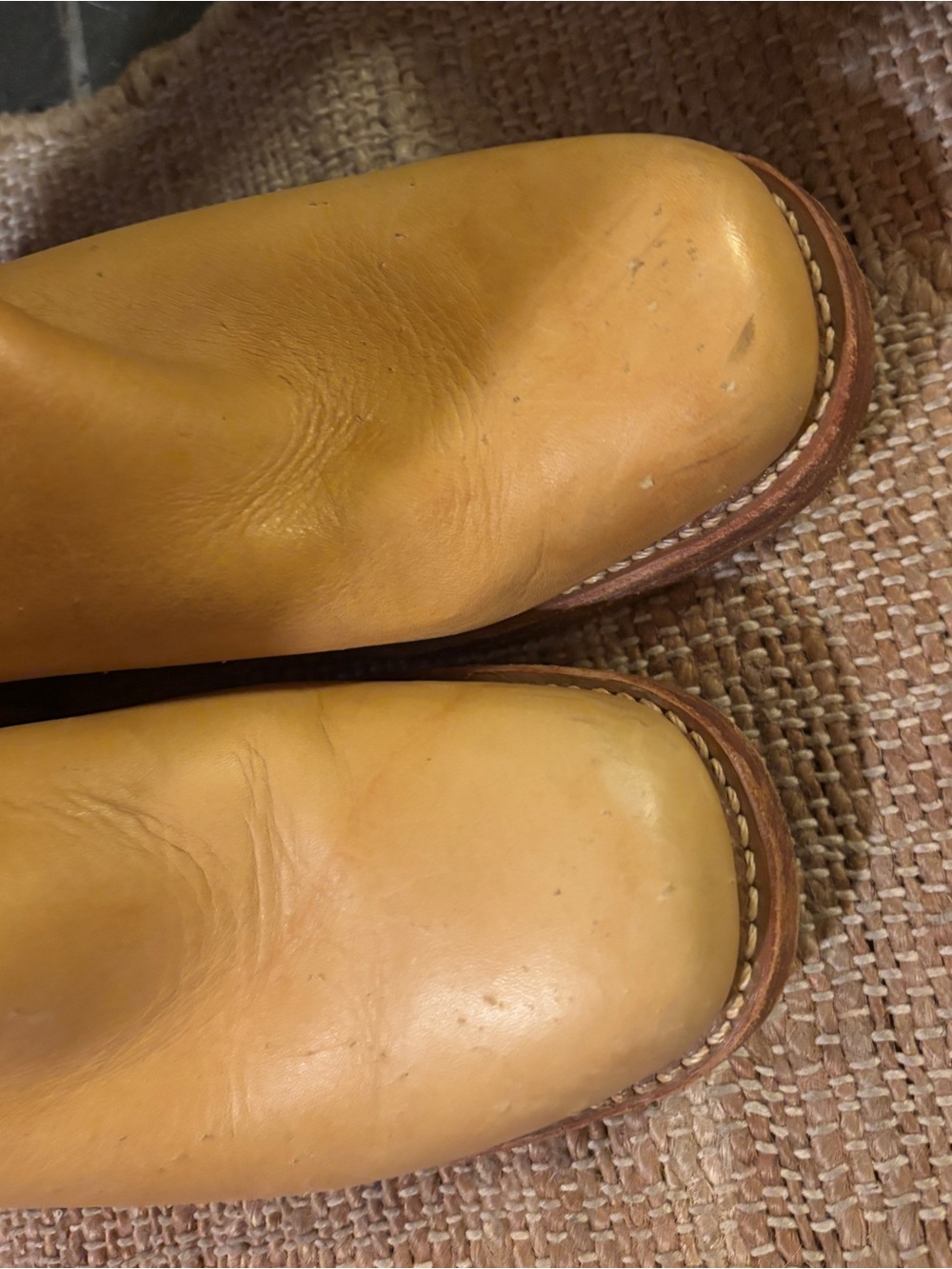 Frye Banana Yellow campus boot - Picture 2 of 3